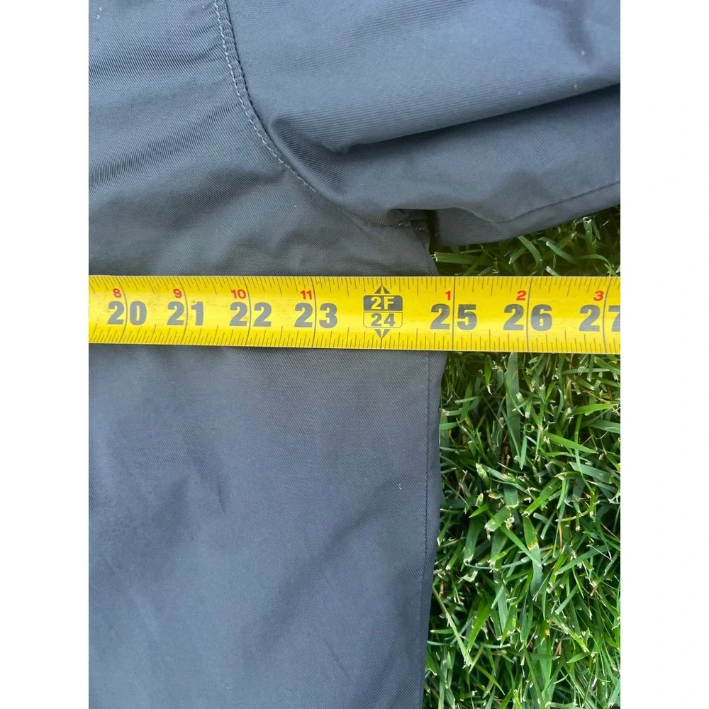 Tommy Bahama Mens Full Zip‎ Harrington Jacket Black Nautical Lining Stand Collar